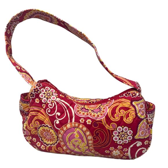 Vera Bradley Shoulder Bag - Retired Raspberry Fizz - Picture 1 of 10